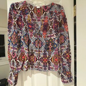 Veronica Beard Floral Shirt